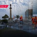 Gobierno de la Ciudad mantiene operativo de limpieza tras la victoria de México sobre Ecuador