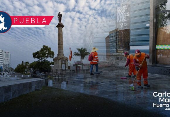 Gobierno de la Ciudad mantiene operativo de limpieza tras la victoria de México sobre Ecuador