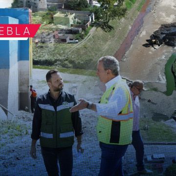 Intensifican labores de limpieza y desazolve en el vaso regulador Puente Negro
