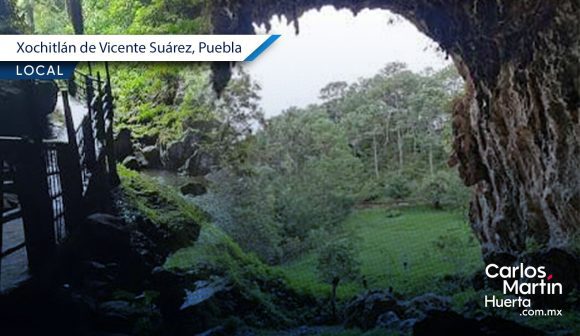Invitan a la Gruta de Santa Elena en Xochitlán de Vicente Suárez
