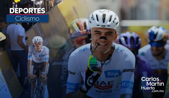 Isaac del Toro defiende el maillot blanco y tercer puesto en el Tour de Francia