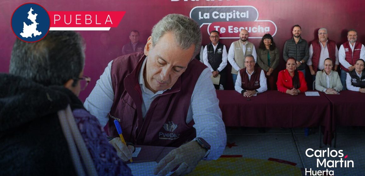 Llevan el programa “Día del Pueblo, La Capital te Escucha” a San Baltazar Tetela