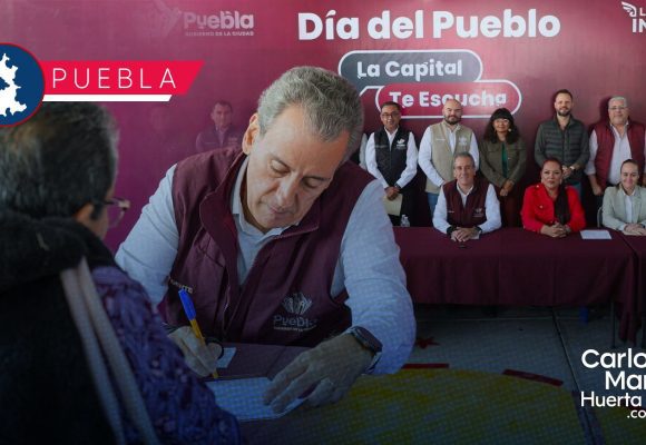 Llevan el programa “Día del Pueblo, La Capital te Escucha” a San Baltazar Tetela