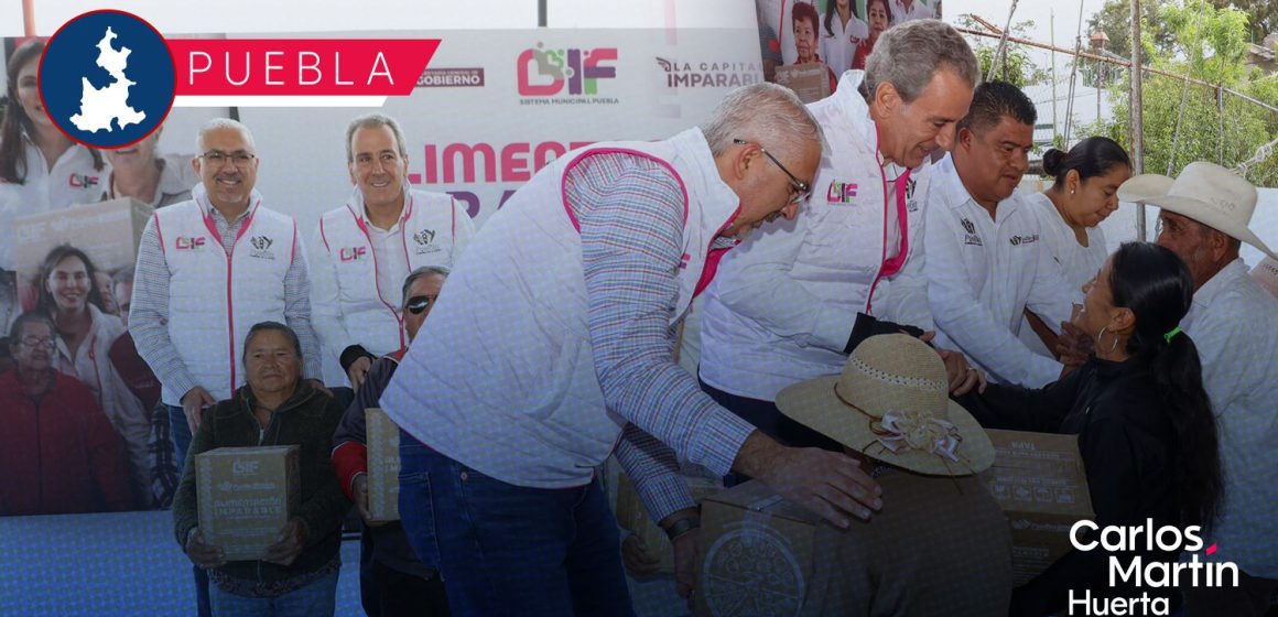 Llevan programa “Alimentación Imparable” a Santa María Guadalupe Tecola