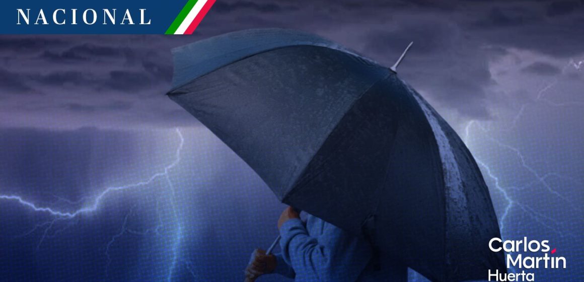 Ondas tropicales 14 y 15 provocarán lluvias en gran parte de México