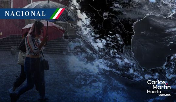 Pronostican lluvias puntuales muy fuertes en Puebla, Morelos y Oaxaca por Onda Tropical 22