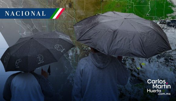 Se prevén lluvias intensas en 4 estados y avanza onda tropical