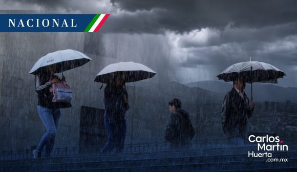 Ondas tropicales provocarán lluvias intensas y granizadas generalizadas