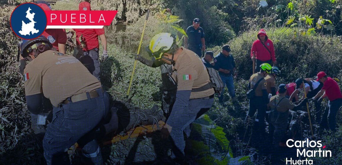 Localizan a policía de Ocoyucan Localizan cuerpo del subdirector de la policía de Ocoyucan arrastrado por el río Atoyac