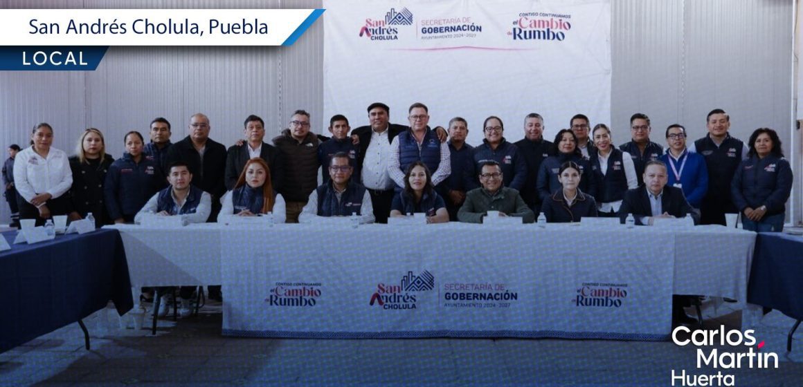 Lupita Cuautle acuerda mejora de servicios en juntas auxiliares de San Andrés Cholula