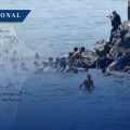 Entrada masiva en Ceuta: Cientos de migrantes marroquíes cruzan la frontera hacia España