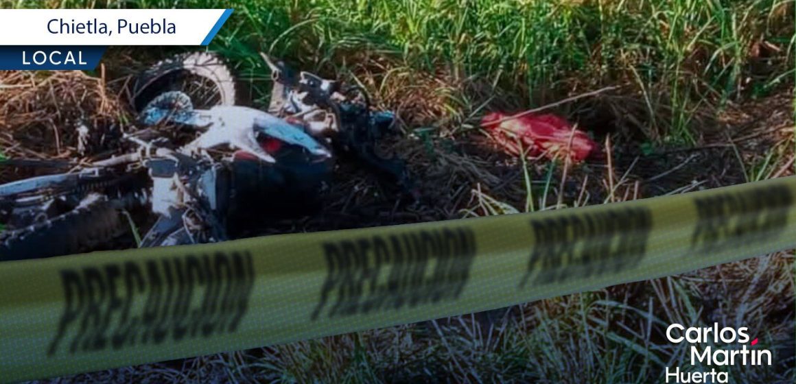 Motociclista asesinado Chietla Asesinan a motociclista en Chietla; investigan móvil