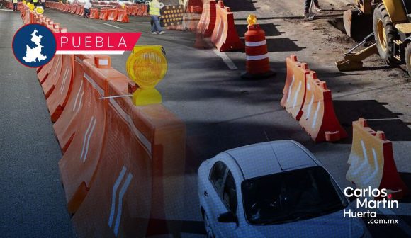 Anuncian cierre del acceso a Texmelucan sobre la autopista México-Puebla por obras