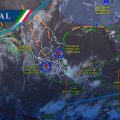 Onda tropical 14 provocará lluvias y granizadas en gran parte de México