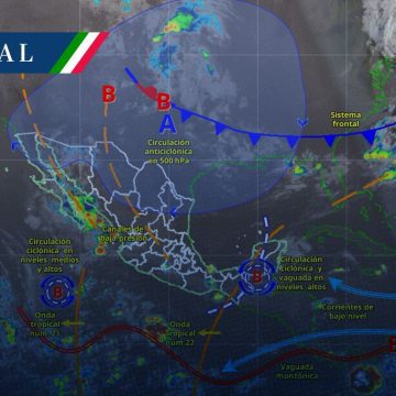 Onda Tropical 22 provocará lluvias en estos estados