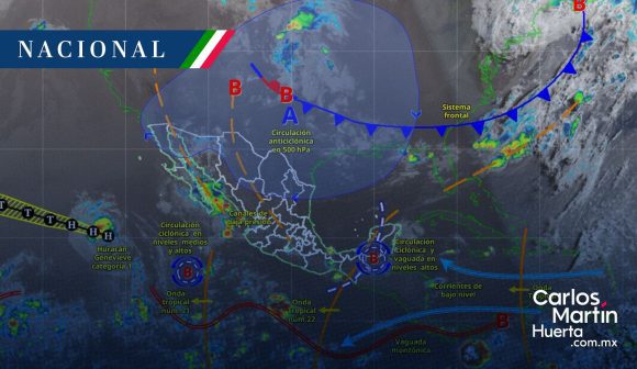 Onda Tropical 22 provocará lluvias en estos estados
