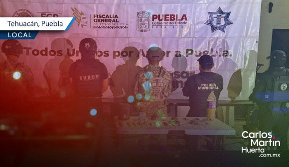Operativo en el penal de Tehuacán: SSP decomisa droga, armas punzocortantes y televisiones