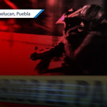 Banda de asaltantes en moto emboscaron y dispararon a automovilista en Texmelucan