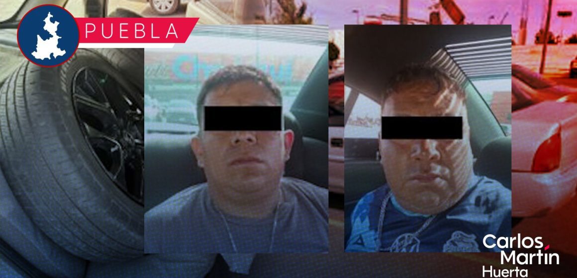 FGE detiene a dos sujetos por venta de autopartes robadas en Marketplace