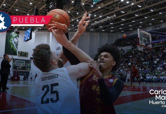 Lobos Puebla remonta y debuta con triunfo sobre El Calor de Cancún en la LNBP