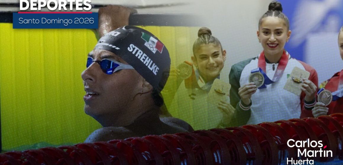 México supera las 100 medallas en Santo Domingo 2026