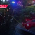 Rescatan a pareja arrastrada por la corriente del Río Tenexac en Tlaxcala