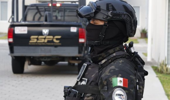 Policía SSPC Caen seis miembros de “La Empresa” por extorsión en Morelos