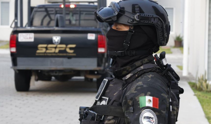 Policía SSPC Caen seis miembros de “La Empresa” por extorsión en Morelos