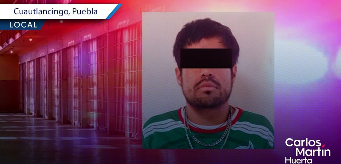 Policía municipal de Cuautlancingo detiene a hombre por probable abuso sexual contra cuatro menores