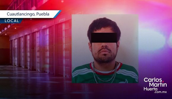 Policía municipal de Cuautlancingo detiene a hombre por probable abuso sexual contra cuatro menores