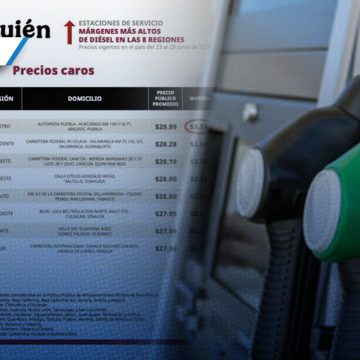 Exhibe Profeco a gasolinera de Amozoc con el diésel más caro de todo México
