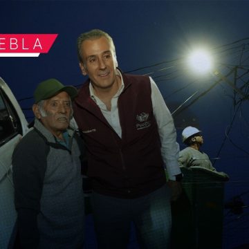 Puebla Brilla: Modernizan luminarias en Granjas del Sur con tecnología LED