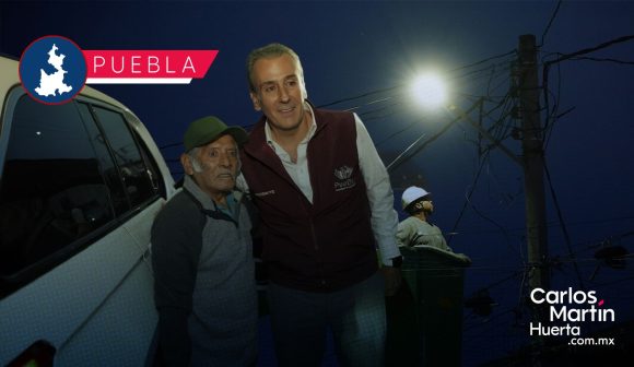 Puebla Brilla: Modernizan luminarias en Granjas del Sur con tecnología LED