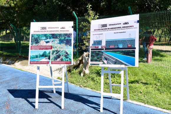 Arrancan obra tras deslave en Parque Metropolitano