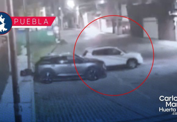 Captan robo de llanta a camioneta estacionada en la Vicente Guerrero