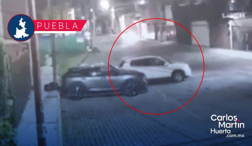 Captan robo de llanta a camioneta estacionada en la Vicente Guerrero