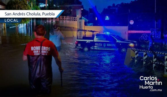 San Andrés Cholula mantiene atención tras lluvias