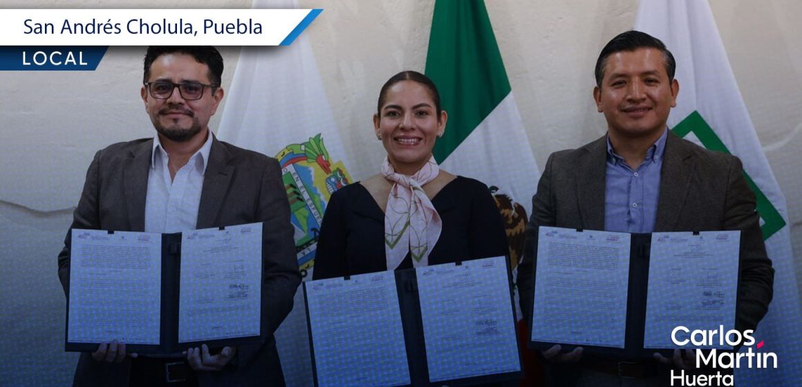 San Andrés Cholula y CANACOPE firman alianza estratégica para impulsar el empleo y el comercio local
