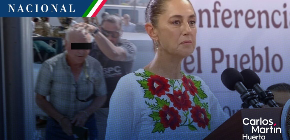 Sheinbaum rechaza motivos políticos tras detención de Ernesto Ruffo por “huachicol fiscal”