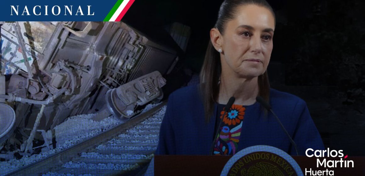 “Más que descarrilamiento, se movió”: Sheinbaum sobre incidente del Tren Interoceánico
