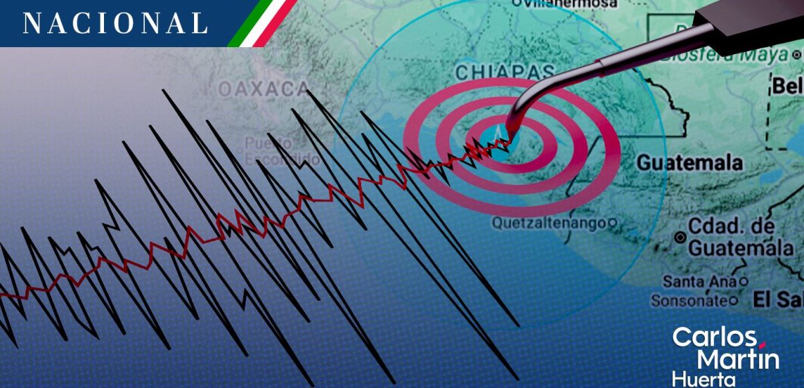 Sismos sacuden Chiapas; no se reportan afectaciones