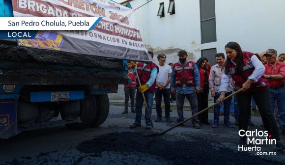 Tonantzin Fernández - obras Tonantzin Fernández arranca la ‘Brigada de la Transformación’ en San Pedro Cholula