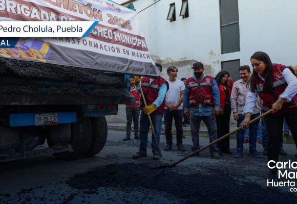 Tonantzin Fernández - obras Tonantzin Fernández arranca la ‘Brigada de la Transformación’ en San Pedro Cholula