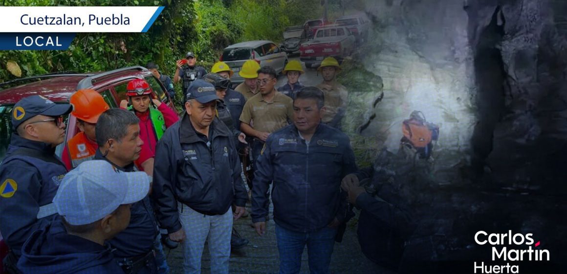 Turistas gruta Cuetzalan Hallan sin vida a un turista en gruta de Cuetzalan; buscan a tres personas más