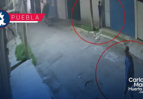 Ladrón intenta robar medidor de gas dos veces en Los Héroes