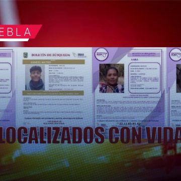 FGE localiza a cinco personas reportadas como desaparecidas en Puebla