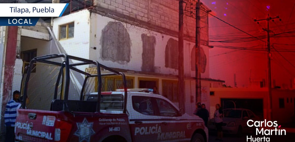 Obrero se electrocuta y cae de 2 metros en Tilapa
