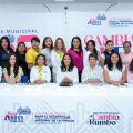 Suma Lupita Cuautle esfuerzos para brindar más apoyos a familias de San Andrés Cholula