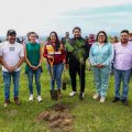 Impulsa Tonantzin Fernández acciones de reforestación en el Cerro Zapotecas