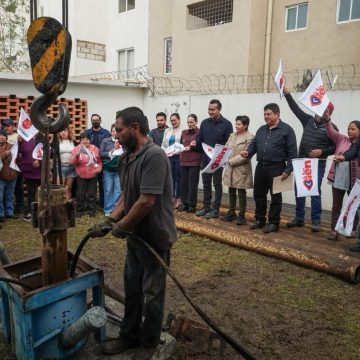 Roberto Solís arranca la rehabilitación integral del pozo No. 1 en Huejotzingo
